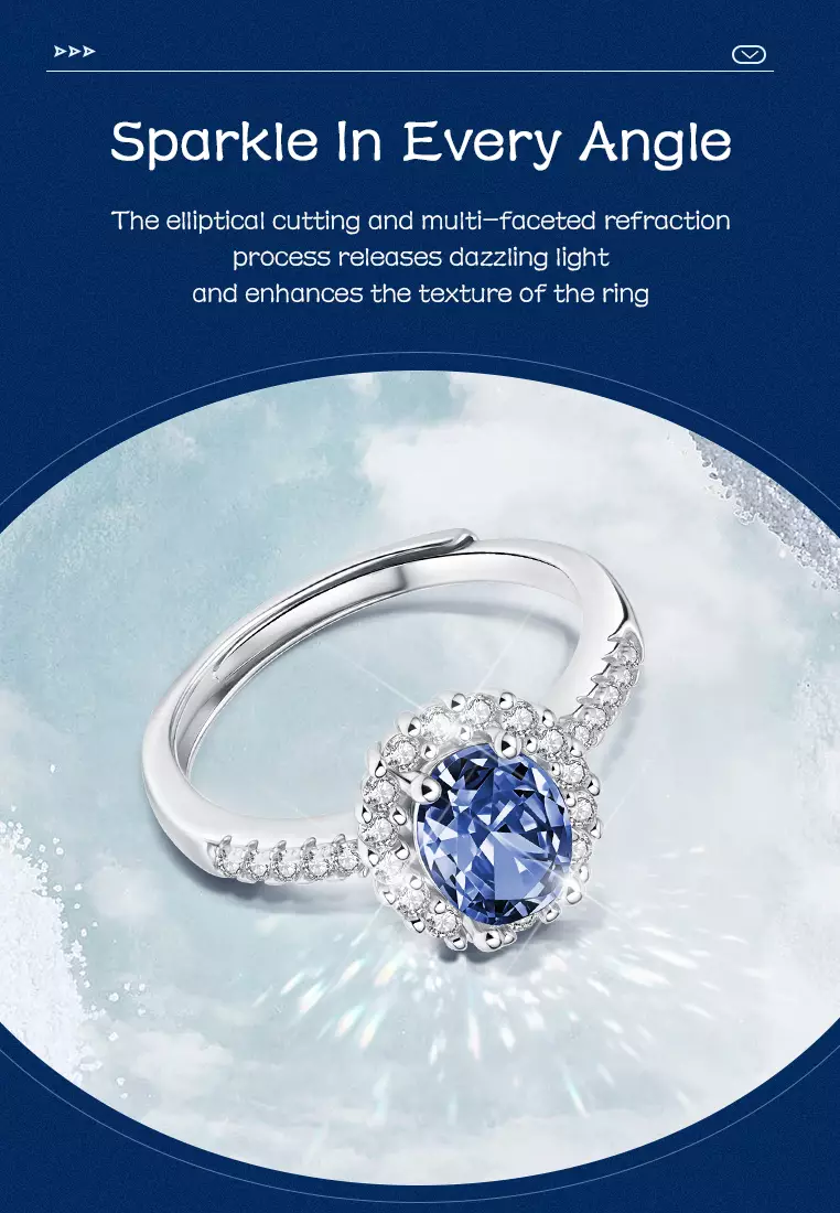 Cincin Wantia Berlian Tunangan Perhiasan Original Platinum Coated Cincin Cewek