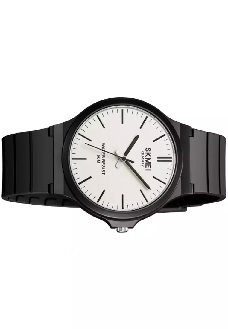 Jam Tangan Analog Pria Waterproof Strap Tali Material TPU DV44 ORIGINAL