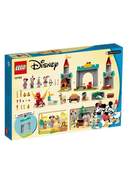 LEGO LEGO ǀ Disney 10780 Mickey and Friends – Mickey and Castle Building Kit; Castle Set Ages 4+ (215 Pieces) ZALORA Malaysia