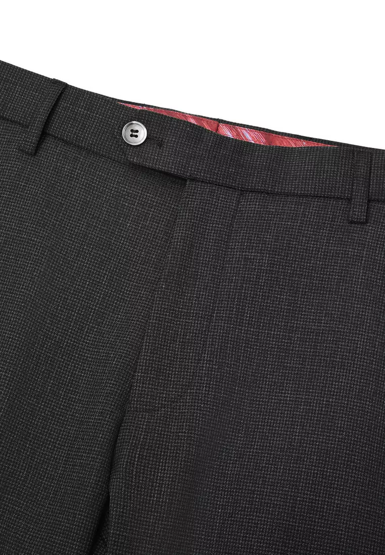 羊毛混紡套裝西裝褲