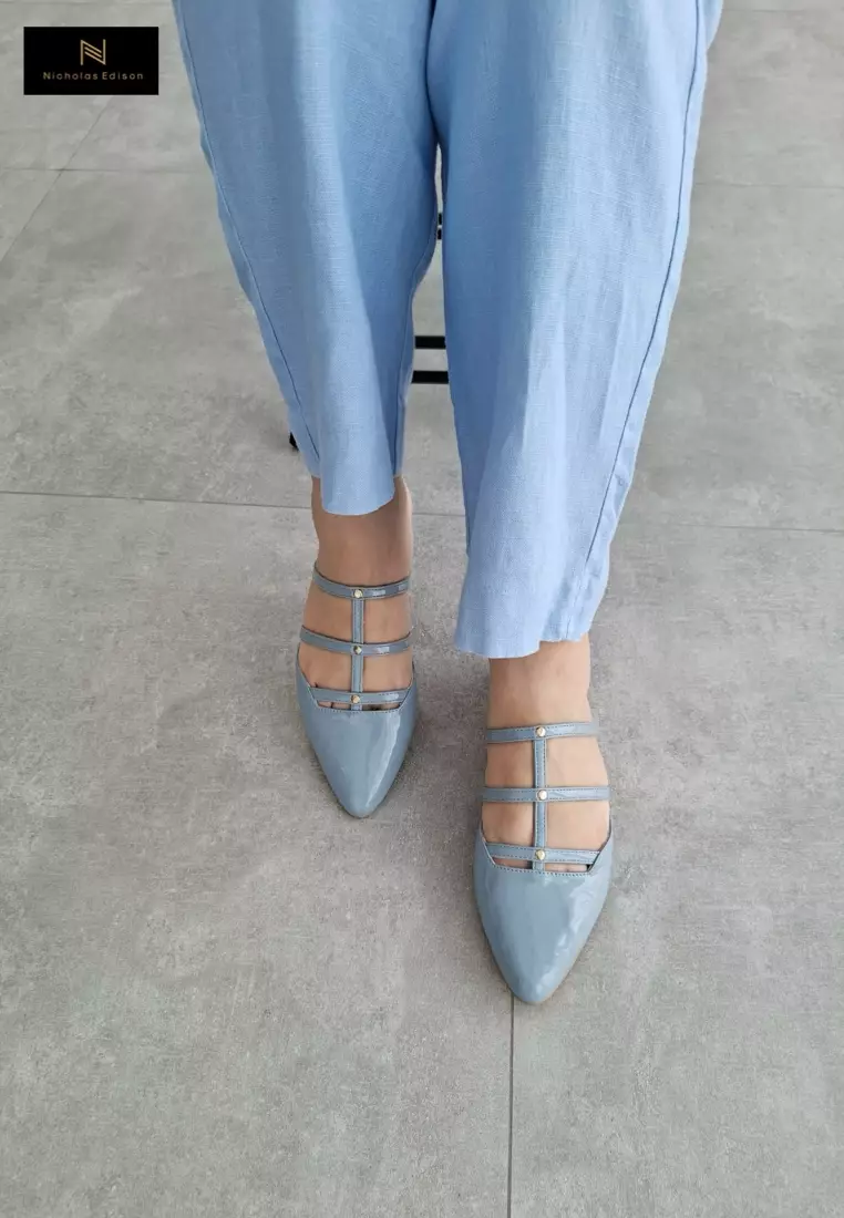 Nicholas Edison Flat Nabila Blue