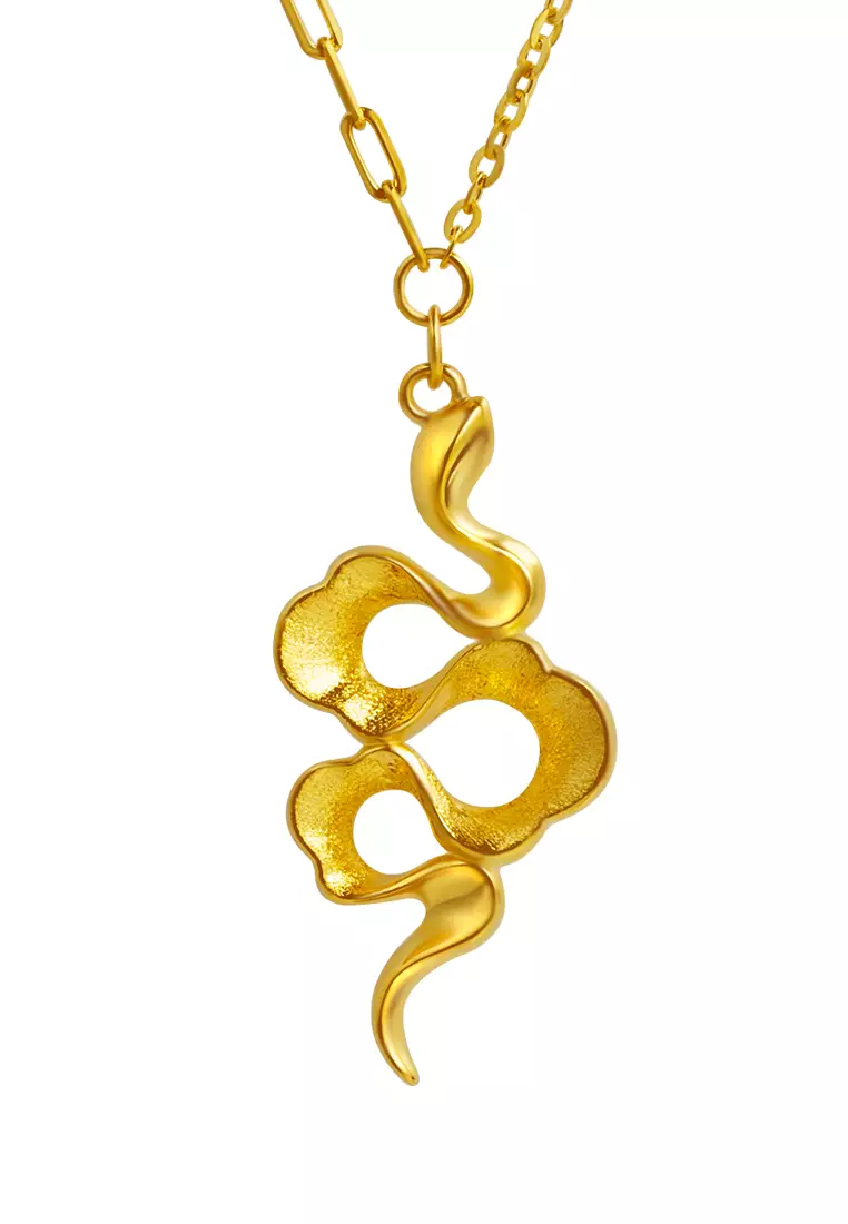 TOMEI x XIFU 【万物有灵】The Essence Of Nature Necklace, Yellow Gold 999