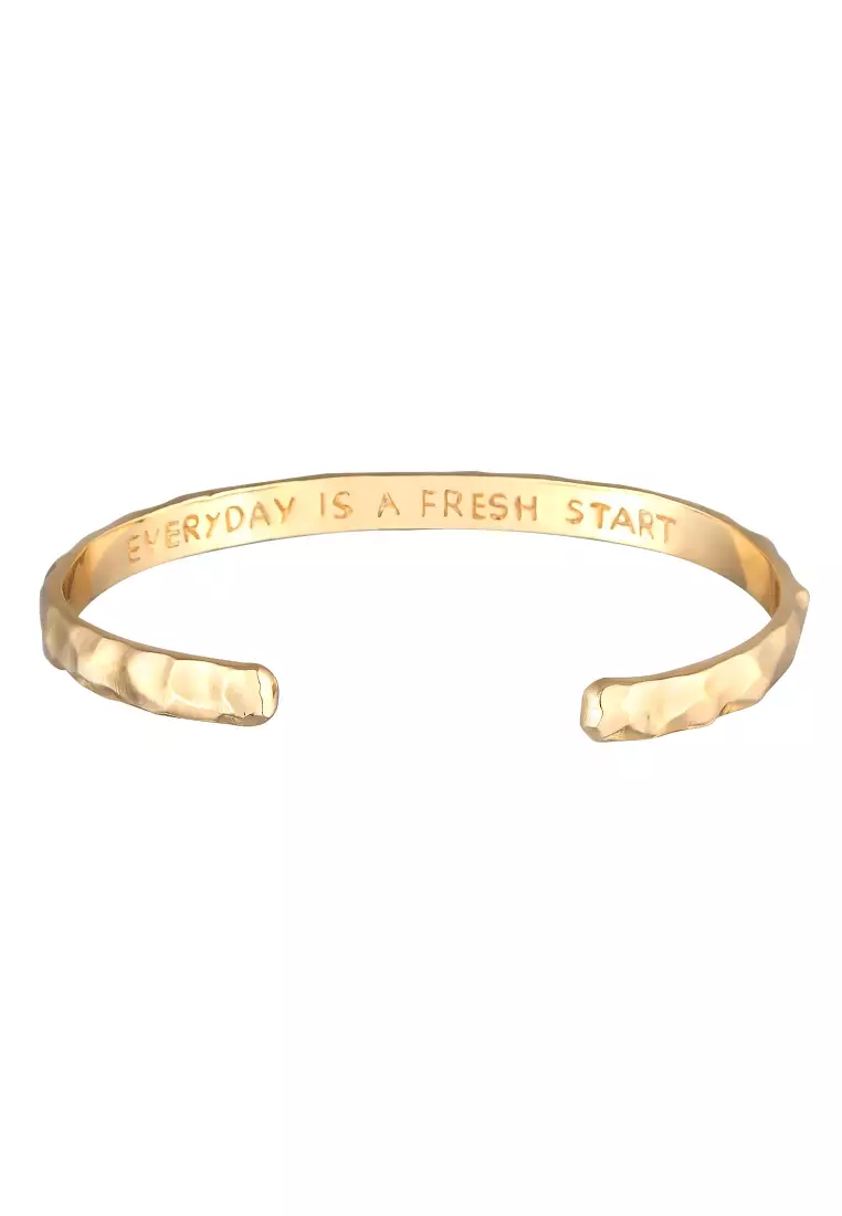 EXCLUSIVE Gelang Perhiasan Perak 925 Pria Bangle Everyday Gold Plated
