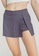 Love, Ara grey Kryz Dark Gray Thin Stripes Back Zipper Mini Skirt with Slit A689BAA7C4909DGS_1