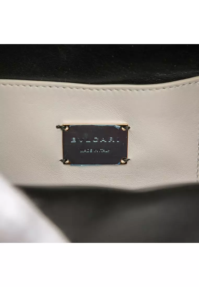 Buy Bvlgari Pre-Loved Bvlgari Quilted Leather Serpenti  display picture 3