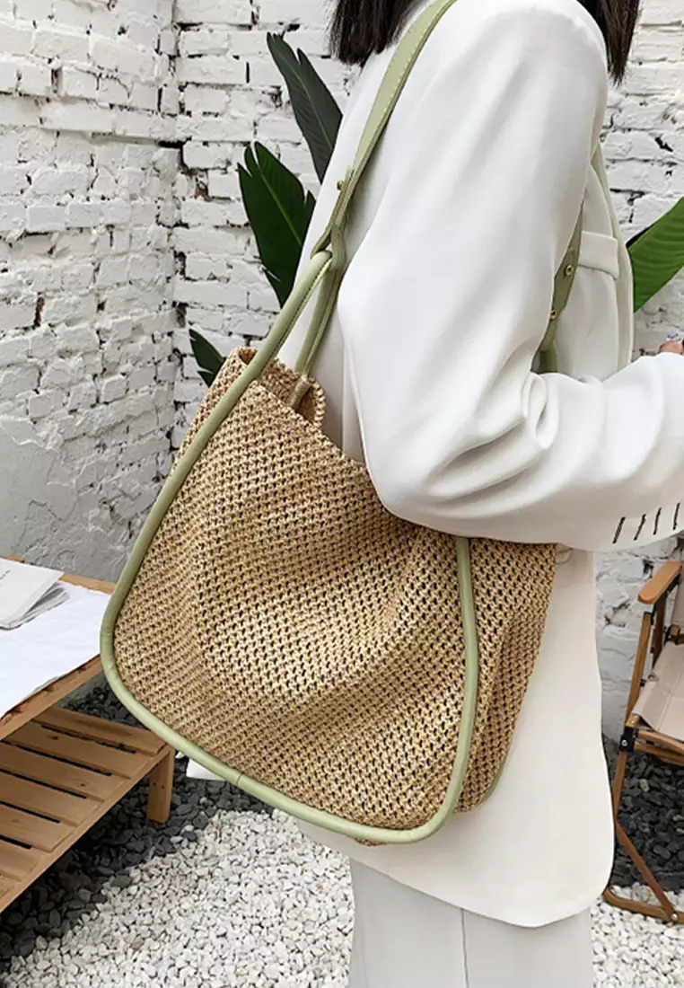 2024 New Women Large Capacity Shopping Bag Tote Bag CA080706