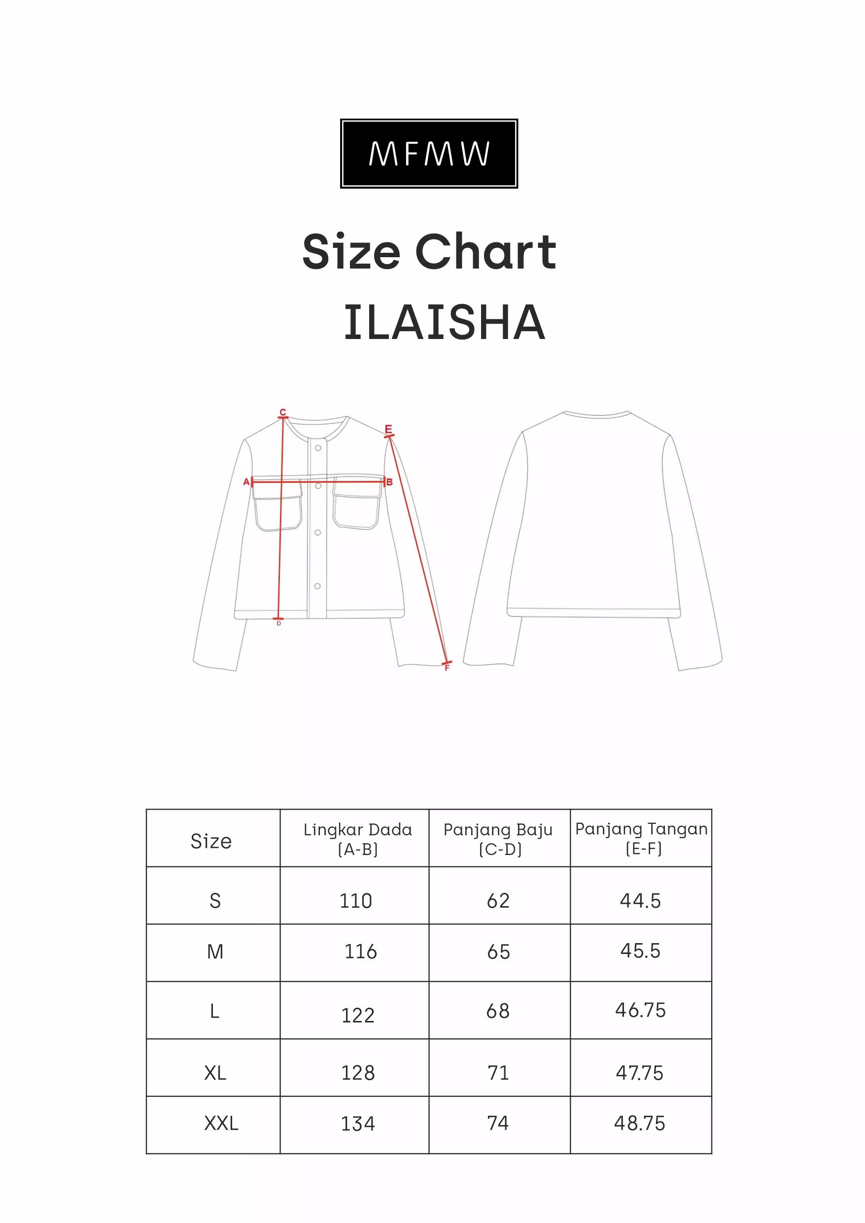 MFMW Ilaisha Outer Jacket Salem