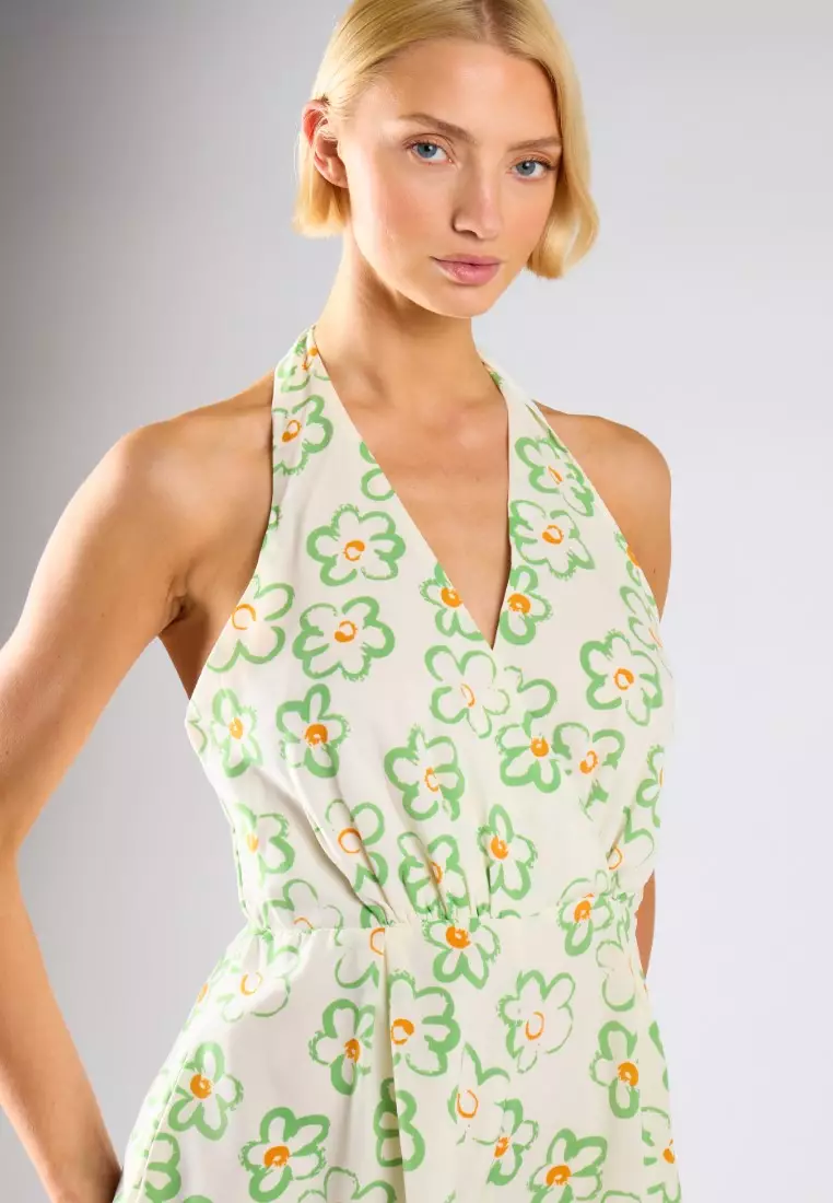 Halter Neck Playsuit
