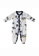 Little Kooma white Baby Boy Truck Digger Bulldozer Tractor Vehicles Prints Button Sleepsuit All In One Jumpsuit 50944KA0DE881FGS_1