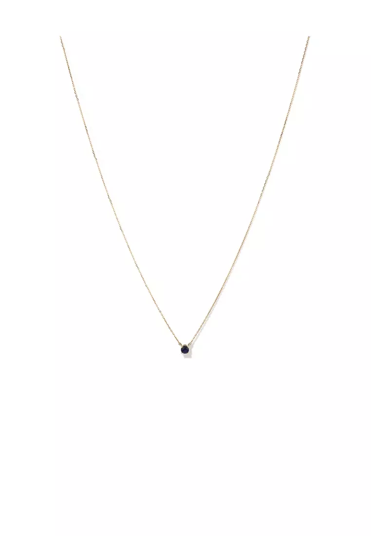 Light blue clearance sapphire necklace