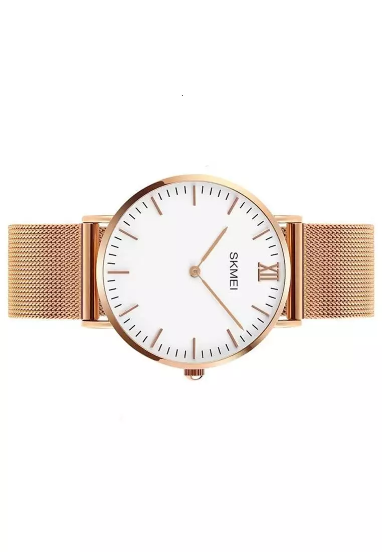 Jam Tangan Pria Milanese Premium Waterproof Strap Tali Material Stainless Steel PG10 ORIGINAL