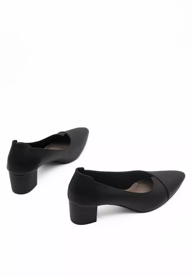 VIVI NICI - Jacelyn Sepatu Wanita 5 cm Black Solid
