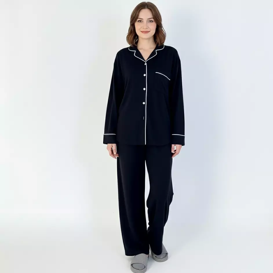 Setelan Baju Tidur Wanita - Premium Cotton Tencel Pyjamas Ellie