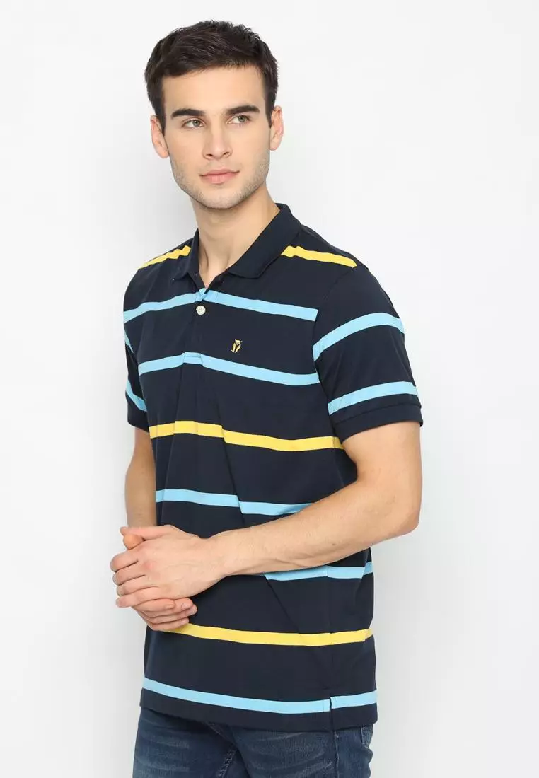 MATSUDA Kaos Polo Shirt Pria Kerah Miyazaka