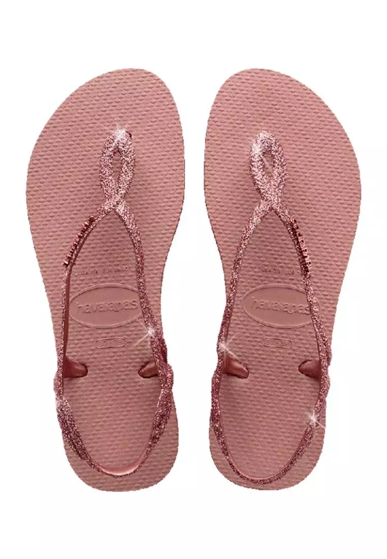 Discount on Havaianas  shoes - SKU: Luna Sparkle Sandals