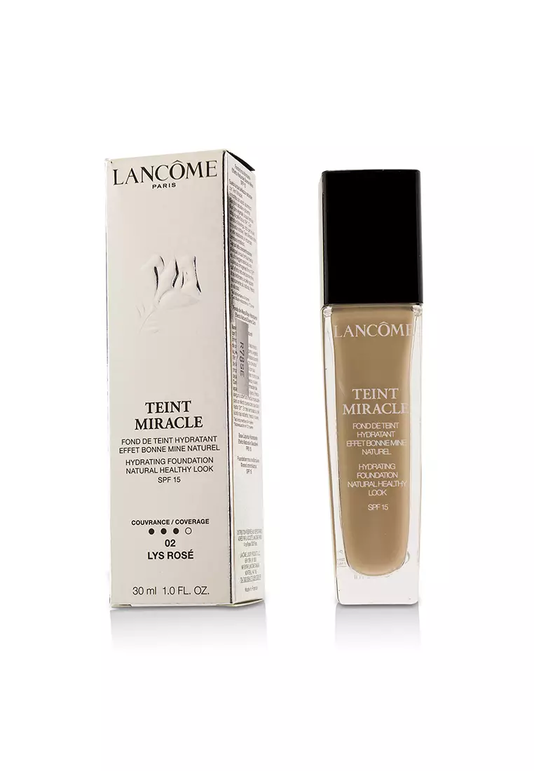 Discount on Lancome  shoes - SKU: Lancome - Teint Miracle Hydrating Foundation Natural Healthy Look Spf 15 - # 02 Lys Rose 30ml/1oz