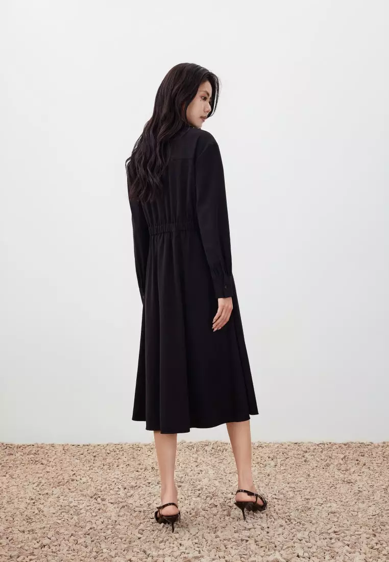 G2000 Twill Maxi Shirt Dress