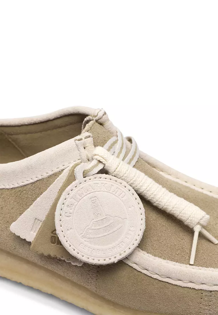 Buy CLARKS Mens Wallabee Shoes - Maple Stripe 2026 Online | ZALORA