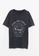 LC WAIKIKI black and grey Crew Neck Printed Short Sleeve Cotton Women's T-Shirt 80DB5AA54375F7GS_6