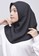 Vervessa black Daily Instan Hijab Square Simple Khimar Black 488F7AA107C994GS_3