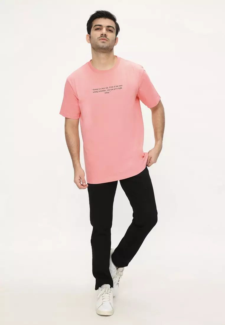 NX T-Shirt Cotton Combed Tebal Pria 207470121