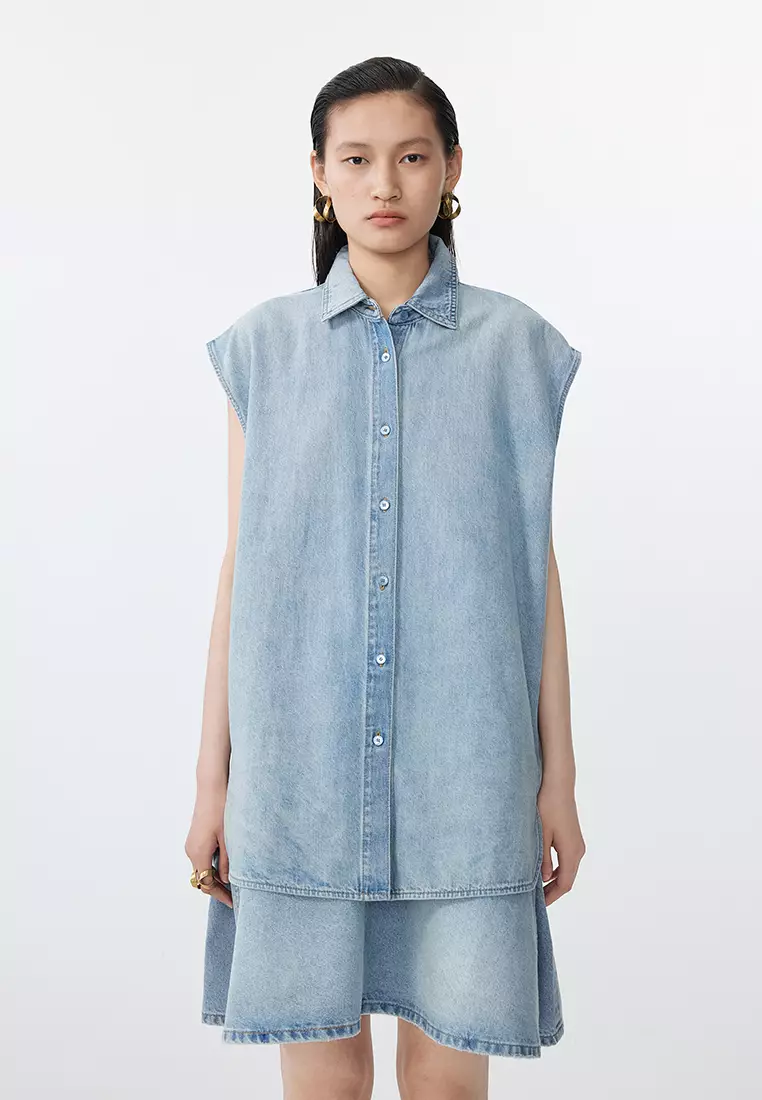 Loose Sleeveless Shirt