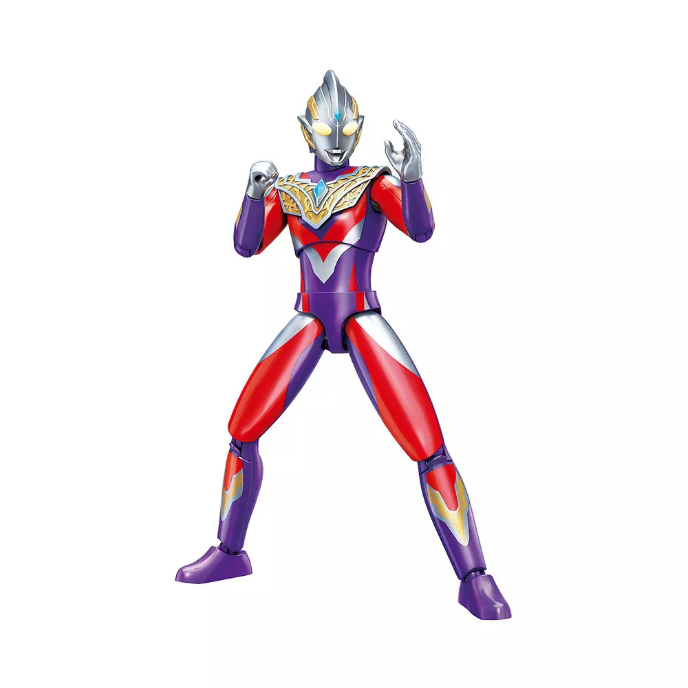 Keepplay Series Classic 02 Action Figure Ultraman Trigger W1 - Merah/Biru