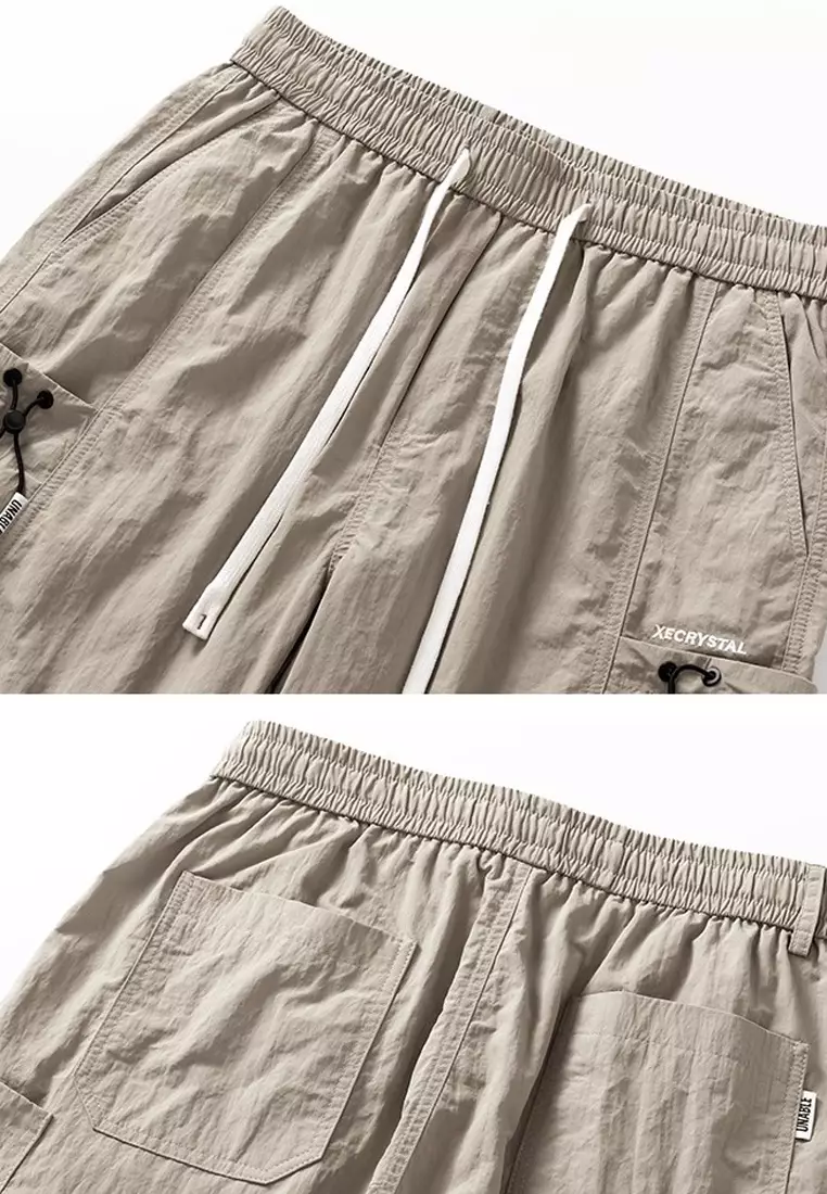 抽繩休閒短褲