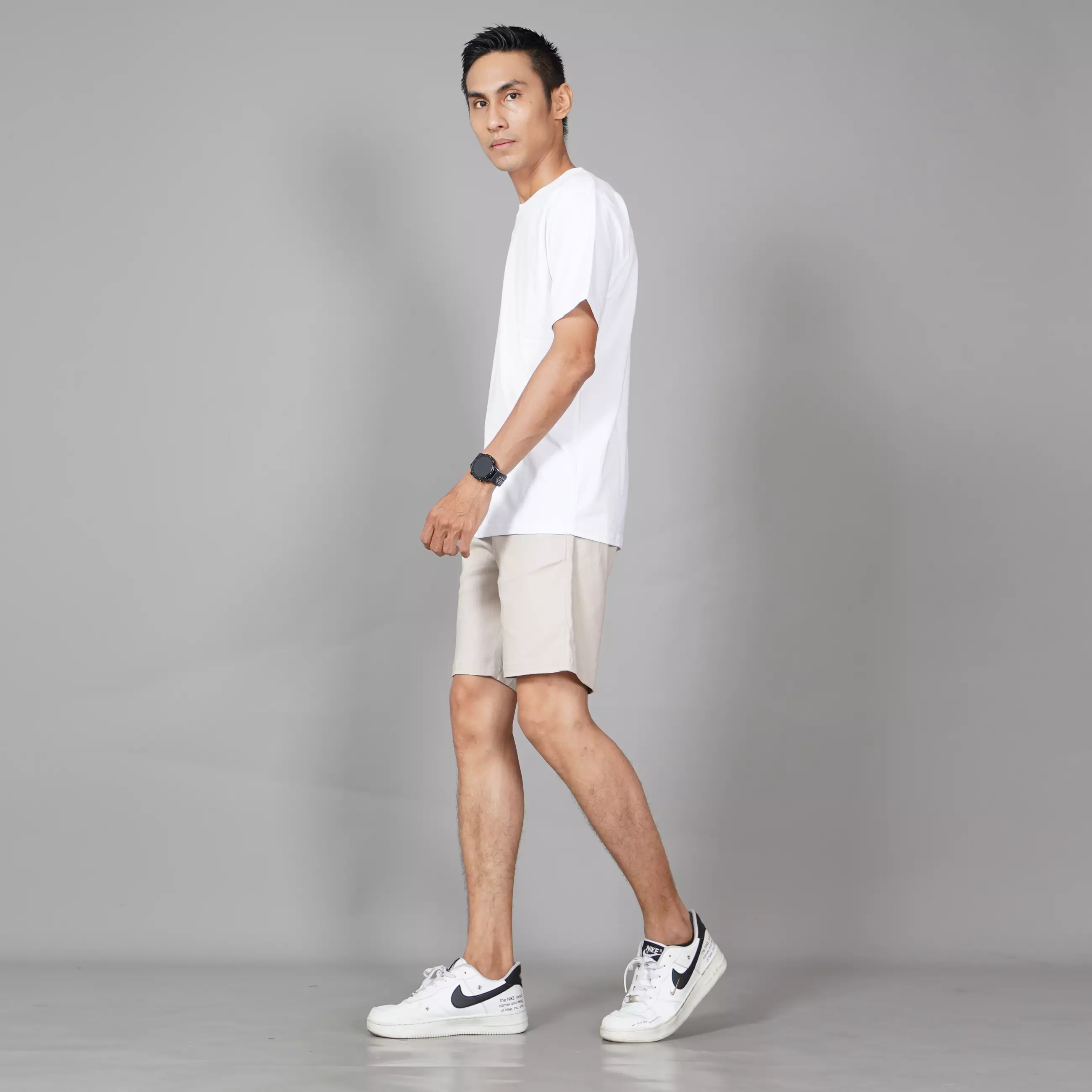  FREDY Celana Chino Pria Chinos Pria Celana Chino Pendek Pria - KREM