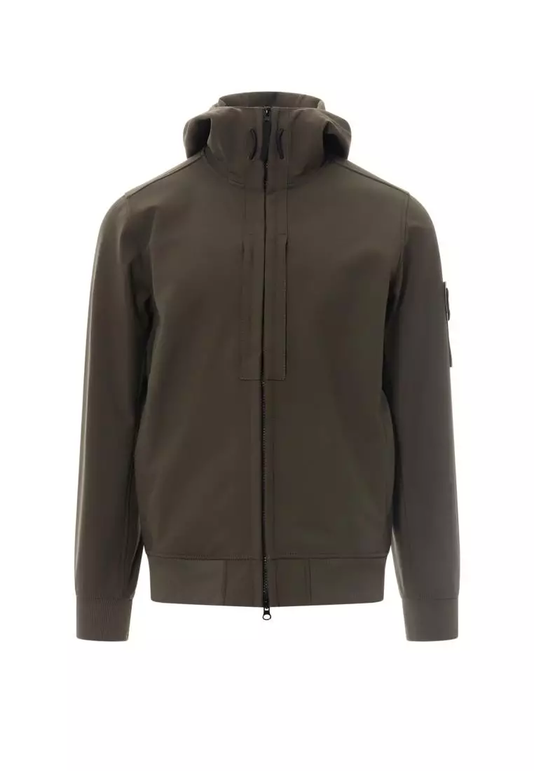 Buy Stone Island STONE ISLAND Recycled material jacket e. dye