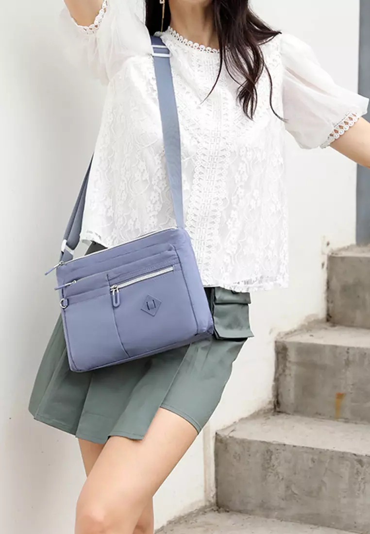 Ladies Nylon Crossbody Bag