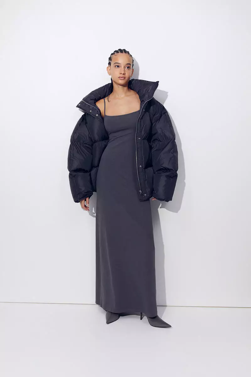 Jersey strappy dress