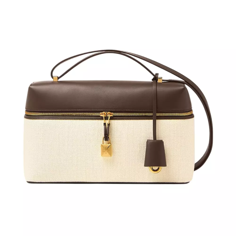 LP 2026 Extra Bag L27 Dark Chocolate Licorice/Sun Gold Cotton Leather main image 1