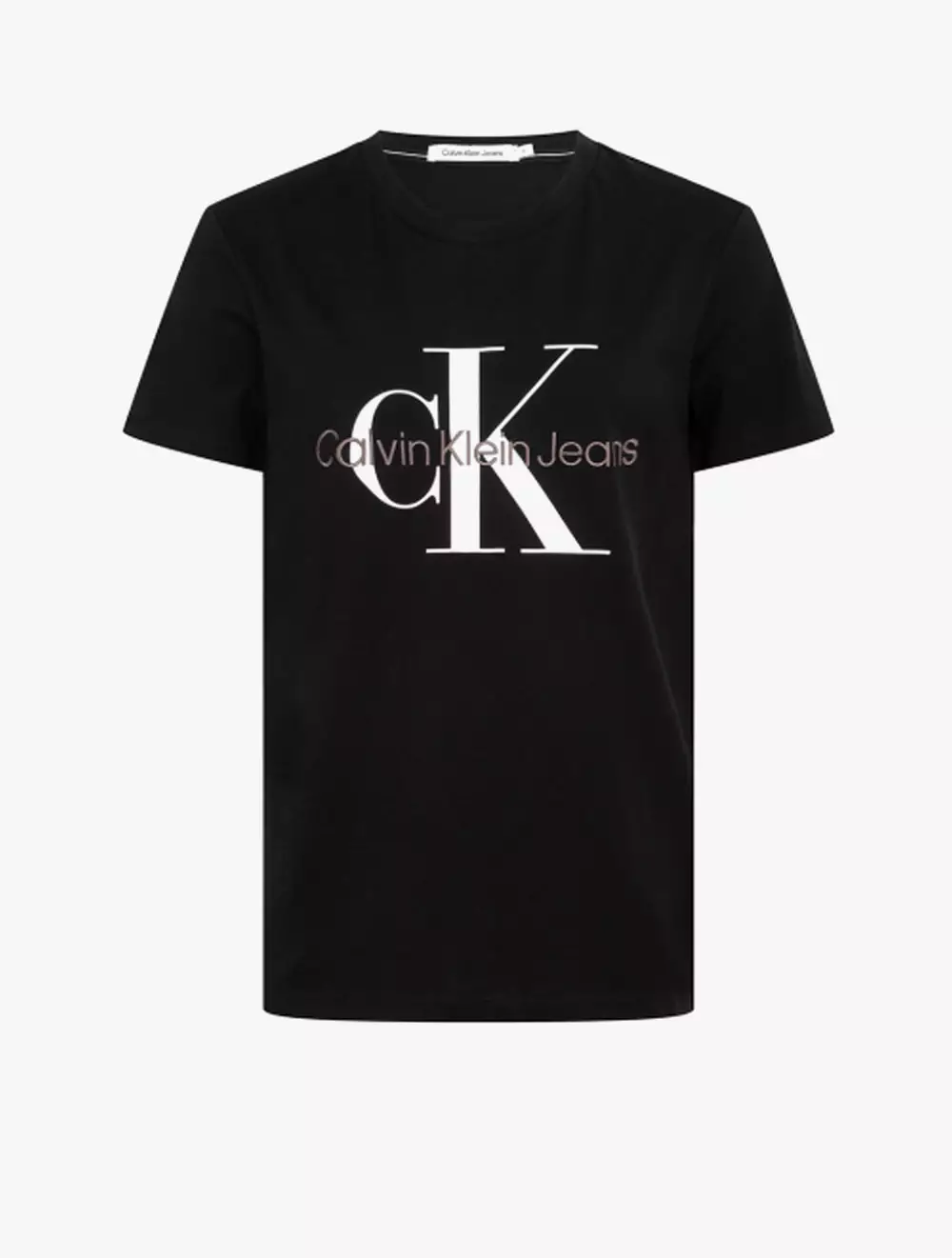 Jual Calvin Klein Calvin Klein Jeans Organic Cotton Monogram Tee Black Original 2024 9145