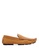 Life8 brown Nubuck Embossing Driver Shoes-09128-Brown LI286SH24USTMY_1
