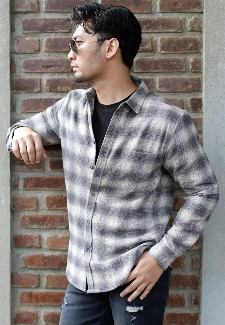 OXCON Extra Comfort Authentic Flannel Shirt Veterano Khakis