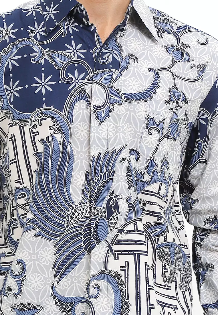 Jerome Shirt Kemeja Batik Pria Panjang