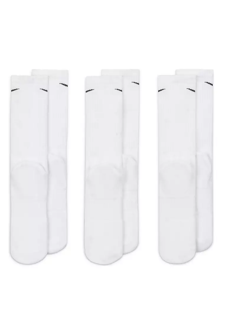 Everyday Cushioned Crew Socks 3-Pack