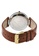Gevril brown GV2 Women's Piemonte Stainkess Steel Case, White dial, Diamond Watch, Genuine Handmade Italian Brown Leather Strap 30626AC6D123BDGS_3