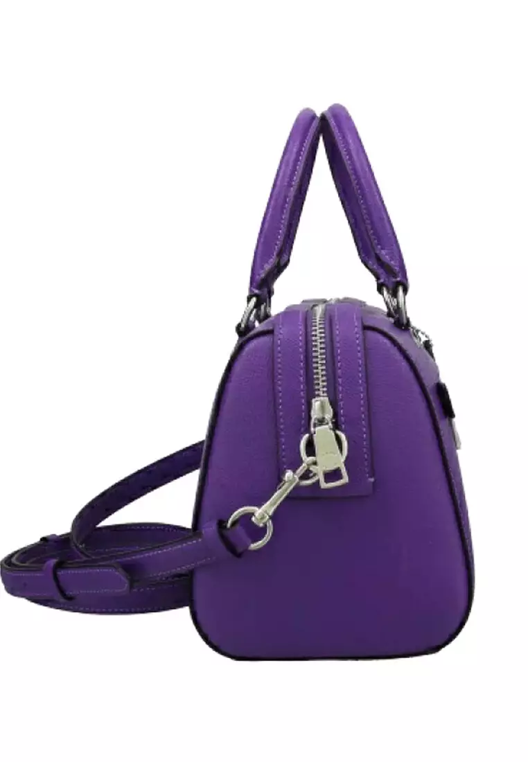 Coach Coach Rowan Satchel Crossbody Bag Purple ZALORA