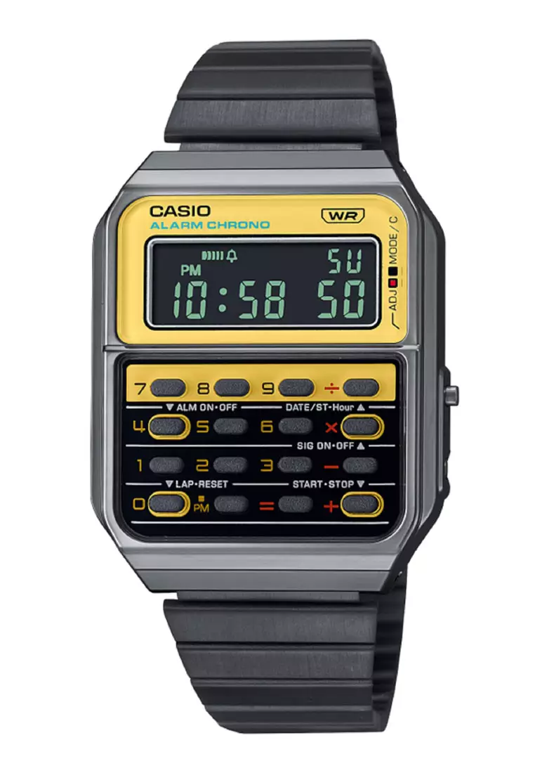 Buy Casio Digital Calculator Watch Ca-500wegg-9b 2024 Online 