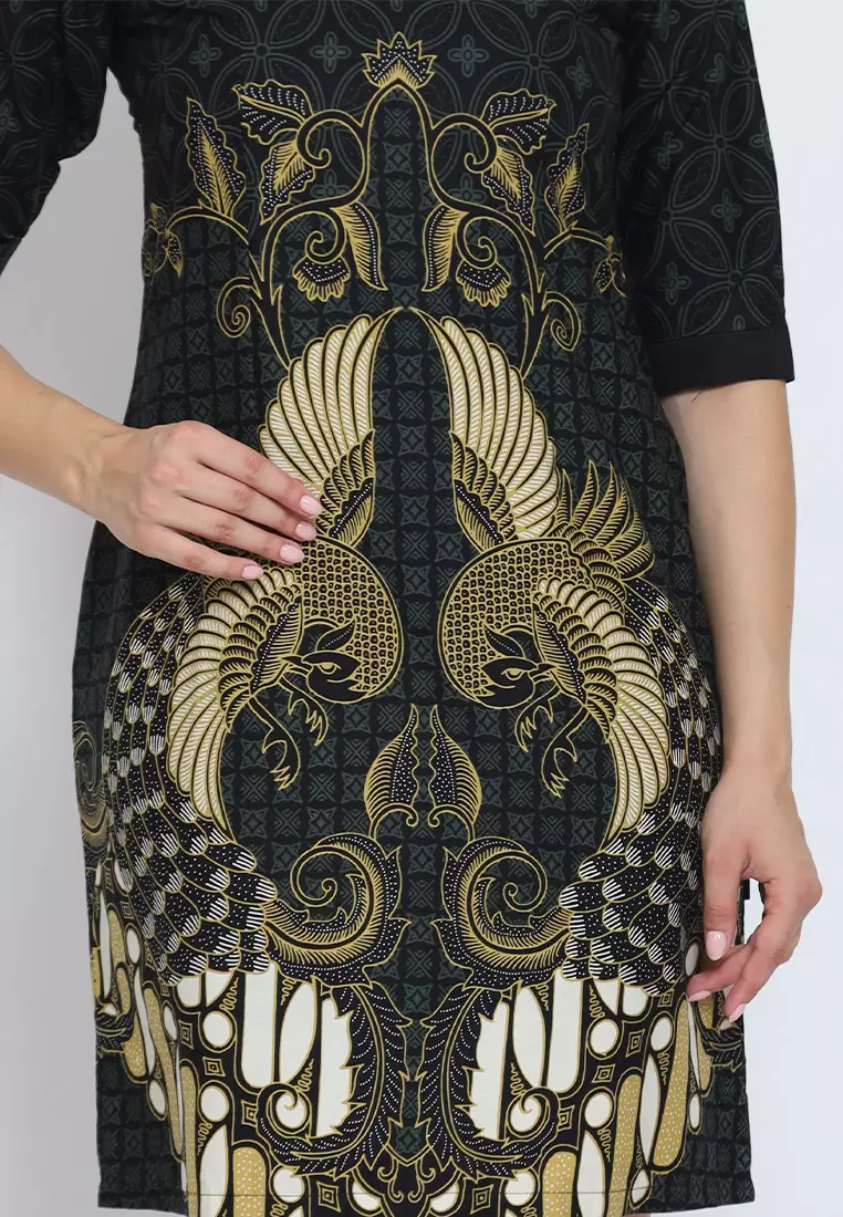 Hadinata Batik Wanita Superfine Dress Furing Binala Bharata