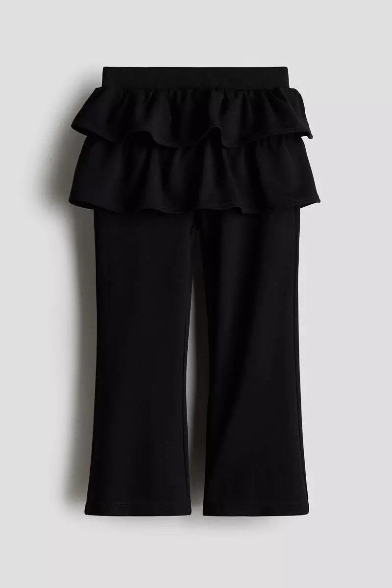 Sewn-in skirt leggings