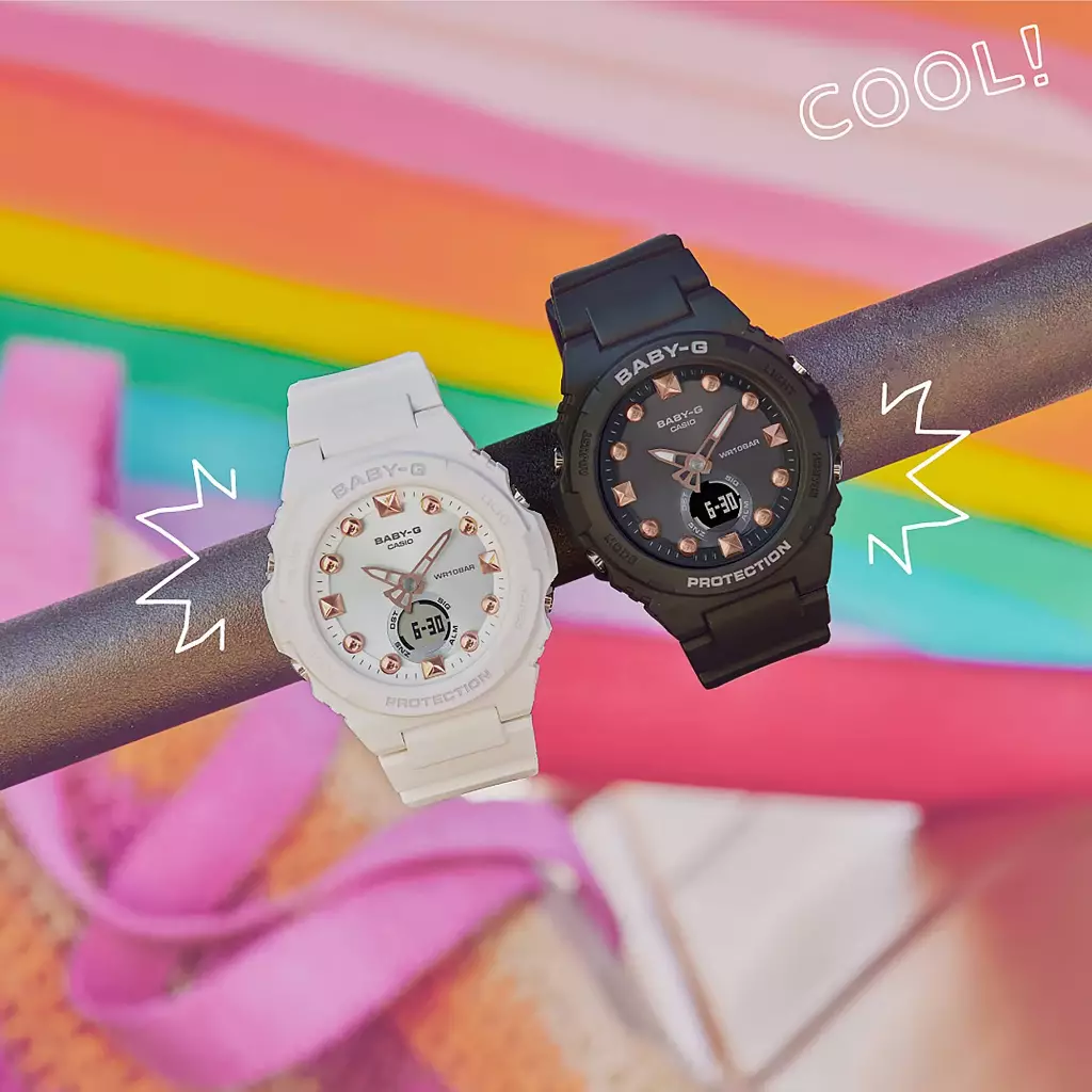 Casio Baby-G Jam Tangan Analog Digital Wanita Original BGA-320-1ADR