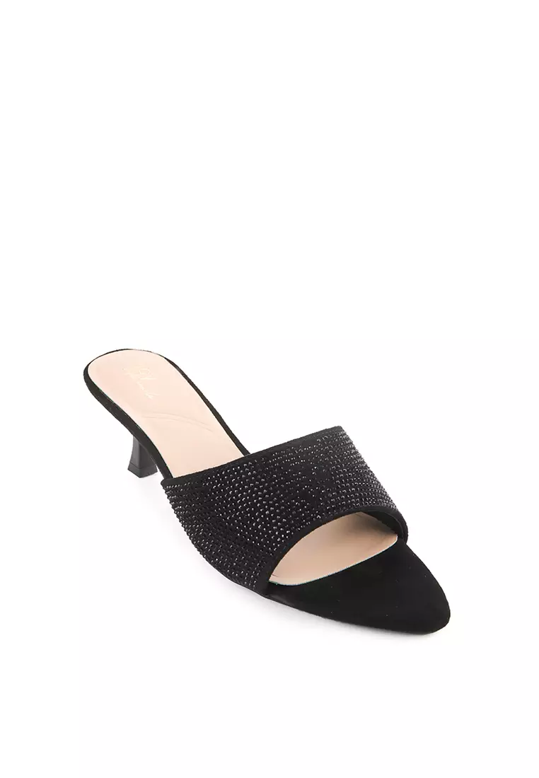 IRENE J2581-1 FORMAL SANDAL BLACK