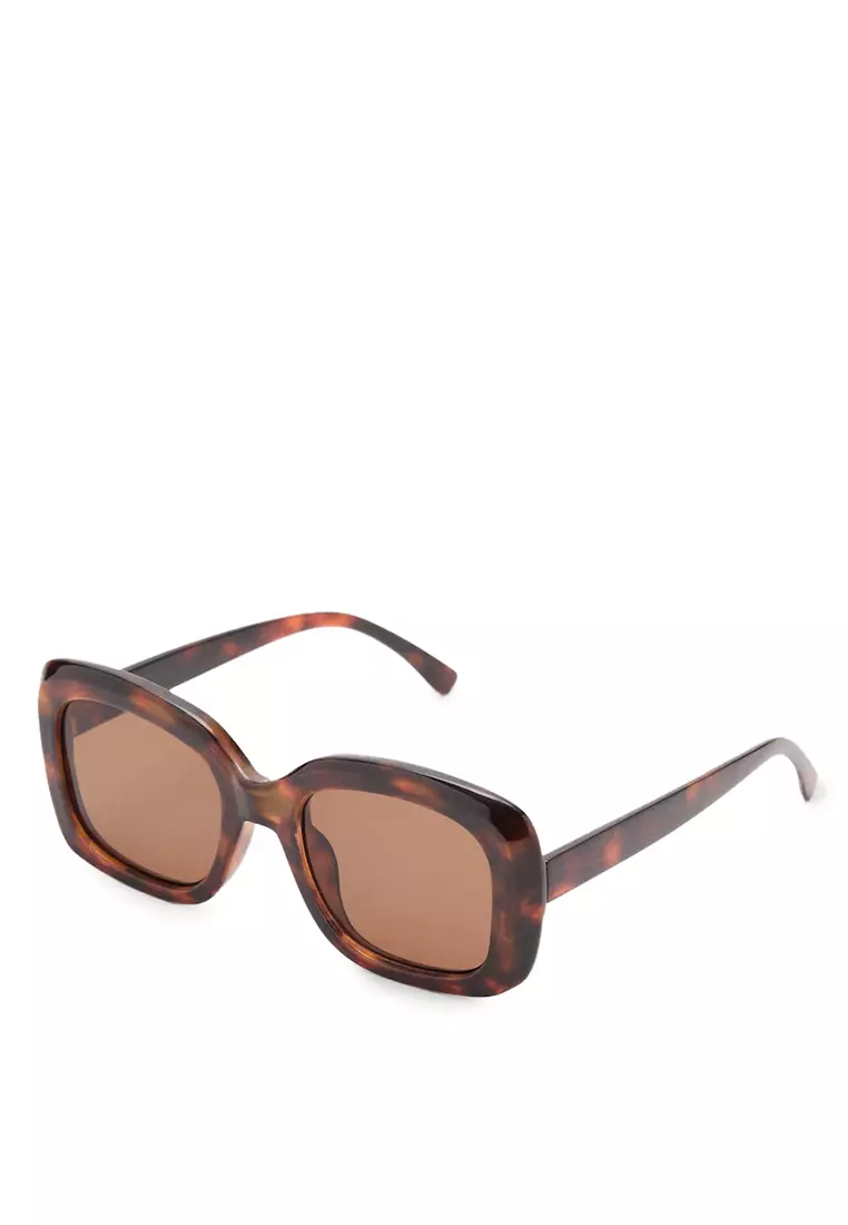 Squared Frame Sunglasses