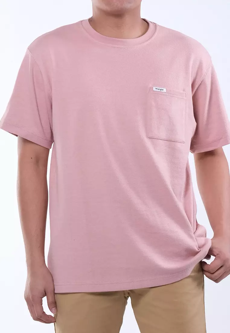 Buy Wrangler Wrangler Men's T-Shirt with Pocket 2024 Online | ZALORA ...