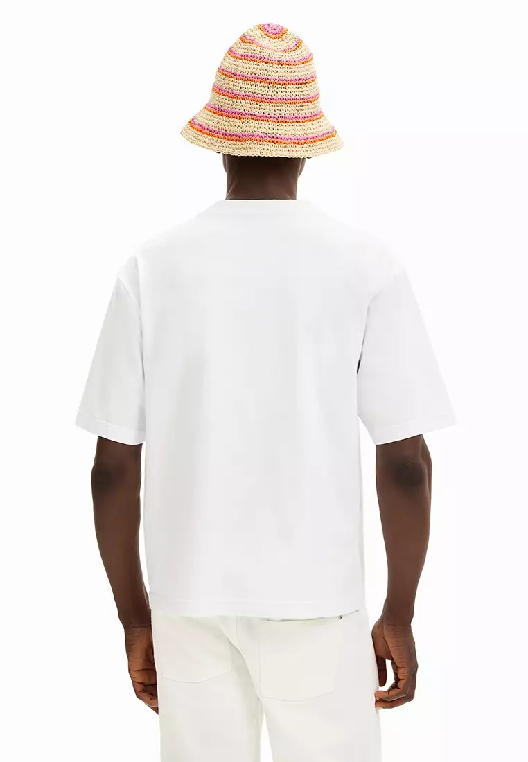 Desigual Man Positional Print T-Shirt