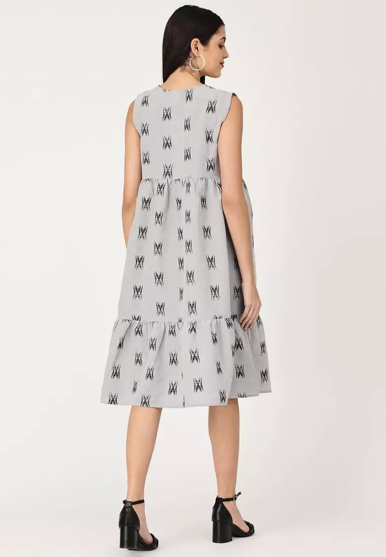 Grey Sands 孕妇装和哺乳期 Kurti 连衣裙
