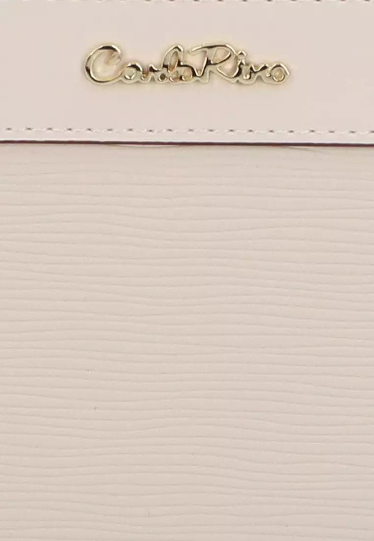 Reverie 2-Fold Wallet Wristlet - Beige